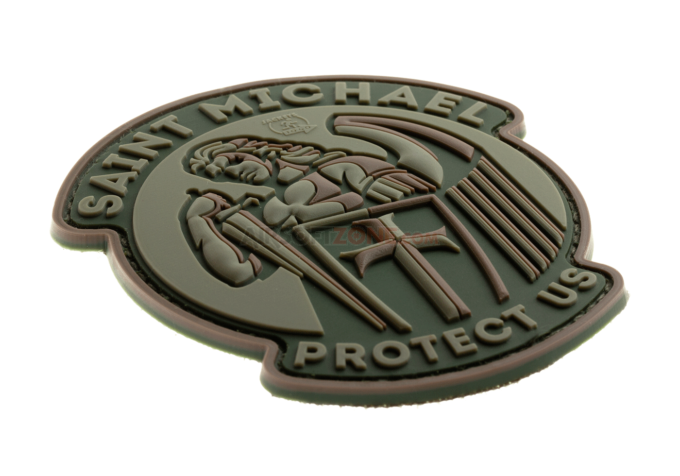 PATCH CAUCIUC - SAINT MICHAEL - GREEN - 1 | YEO